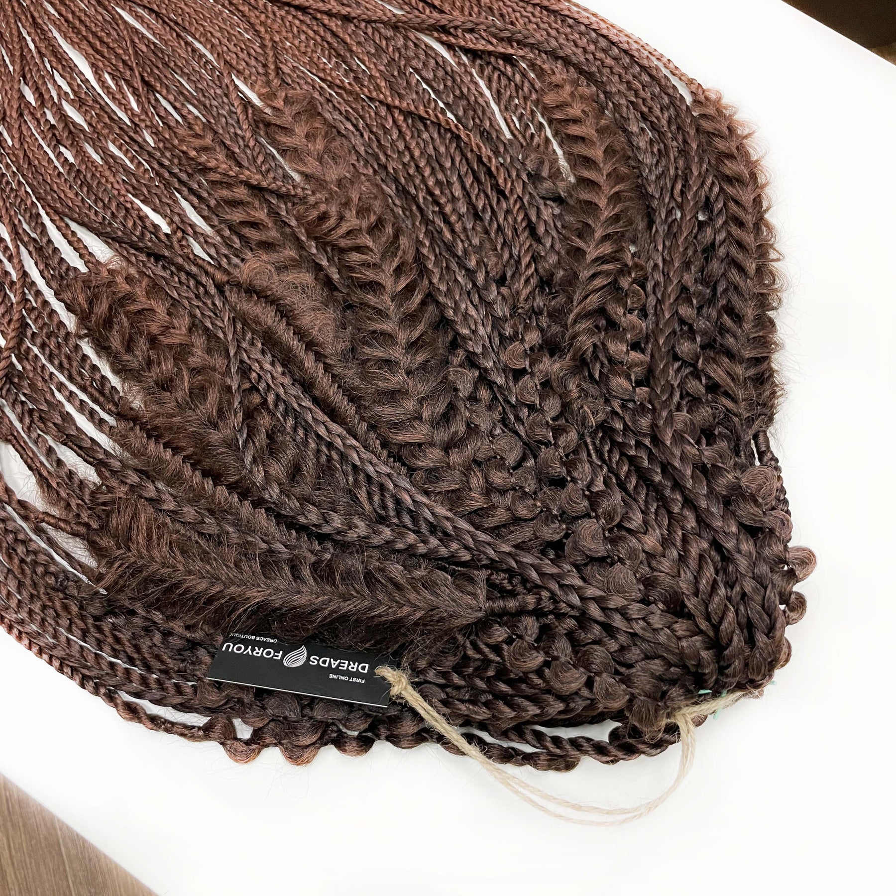 DE Textured BOHO Braids CHOCOLATE STOCK