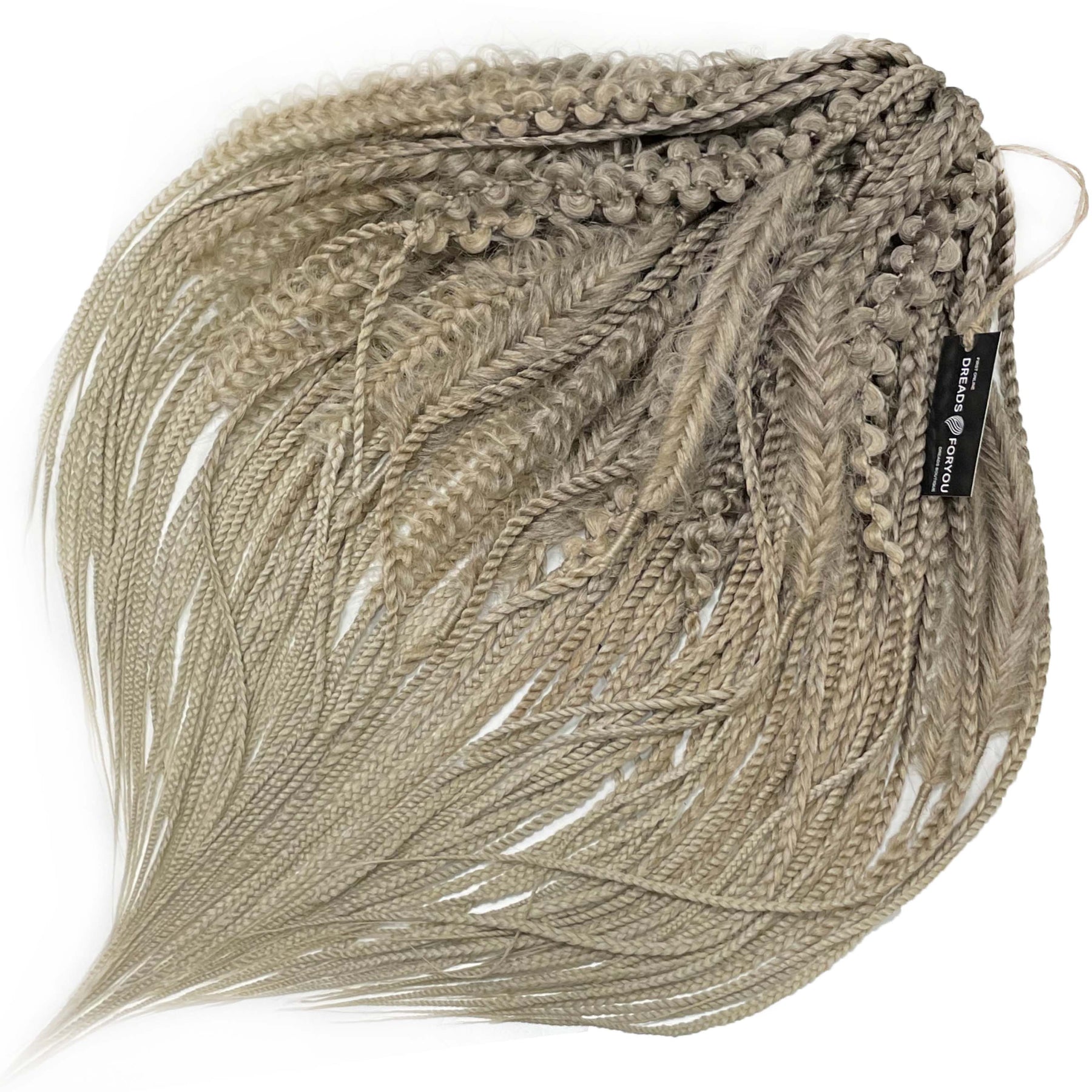 DE Textured BOHO Braids SAND STOCK