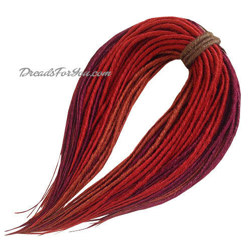 DE Smooth Classic Dreads Red Sunset