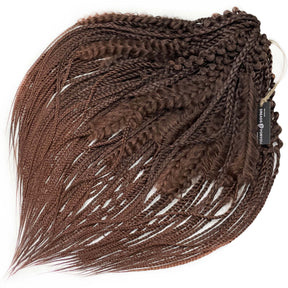 DE Textured BOHO Braids CHOCOLATE STOCK