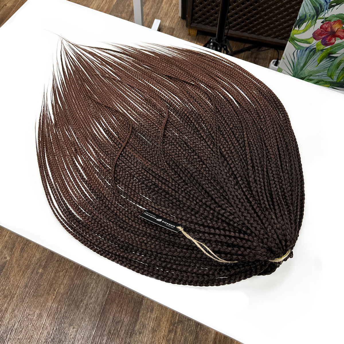 DE Braids Chocolate STOCK 55-60 cm