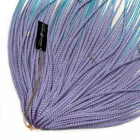 DE  Braids LAVANDER/MINT STOCK 50 cm