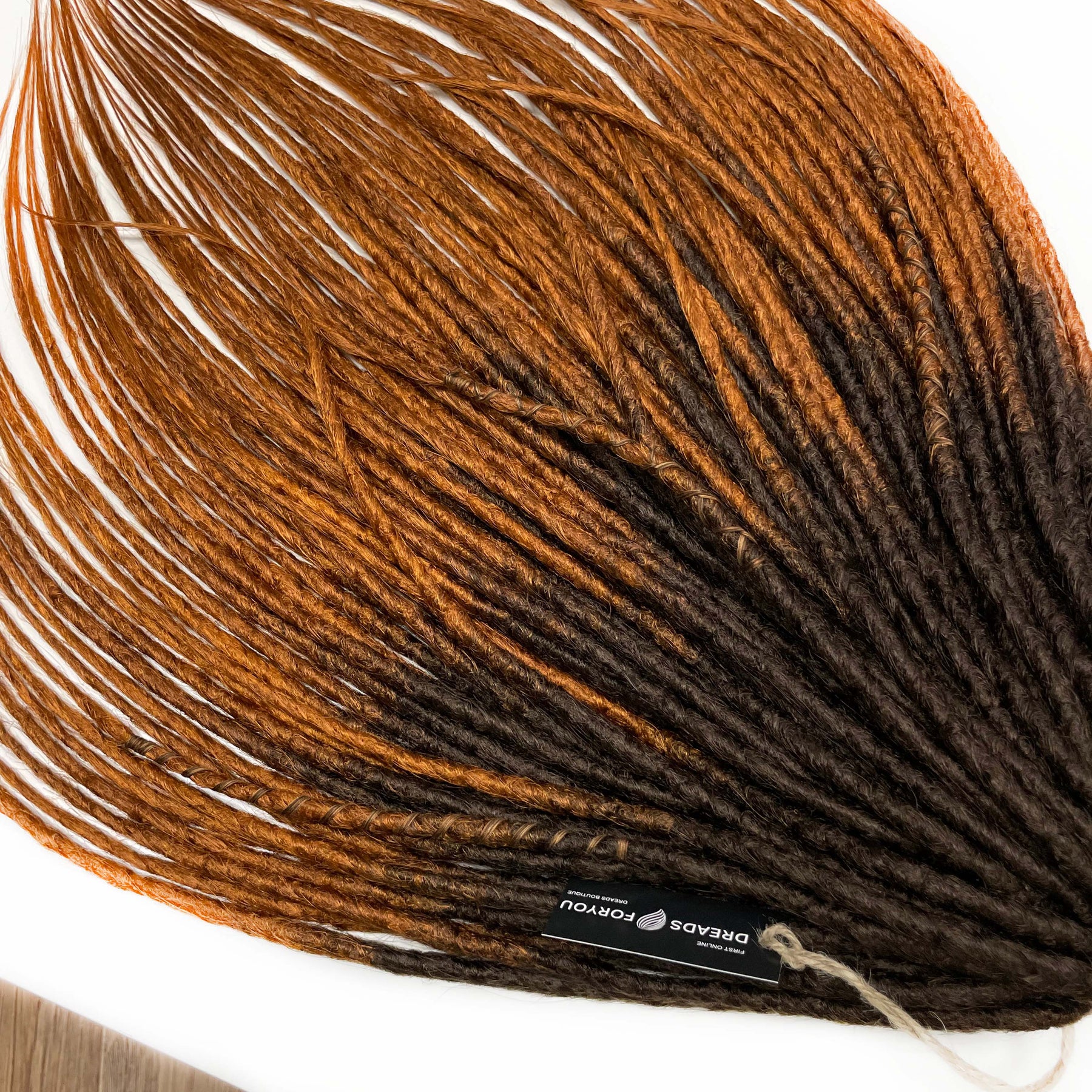 Crochet Dreads D-Brown/Copper