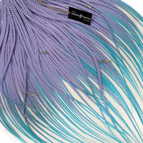 DE  Braids LAVANDER/MINT STOCK 50 cm