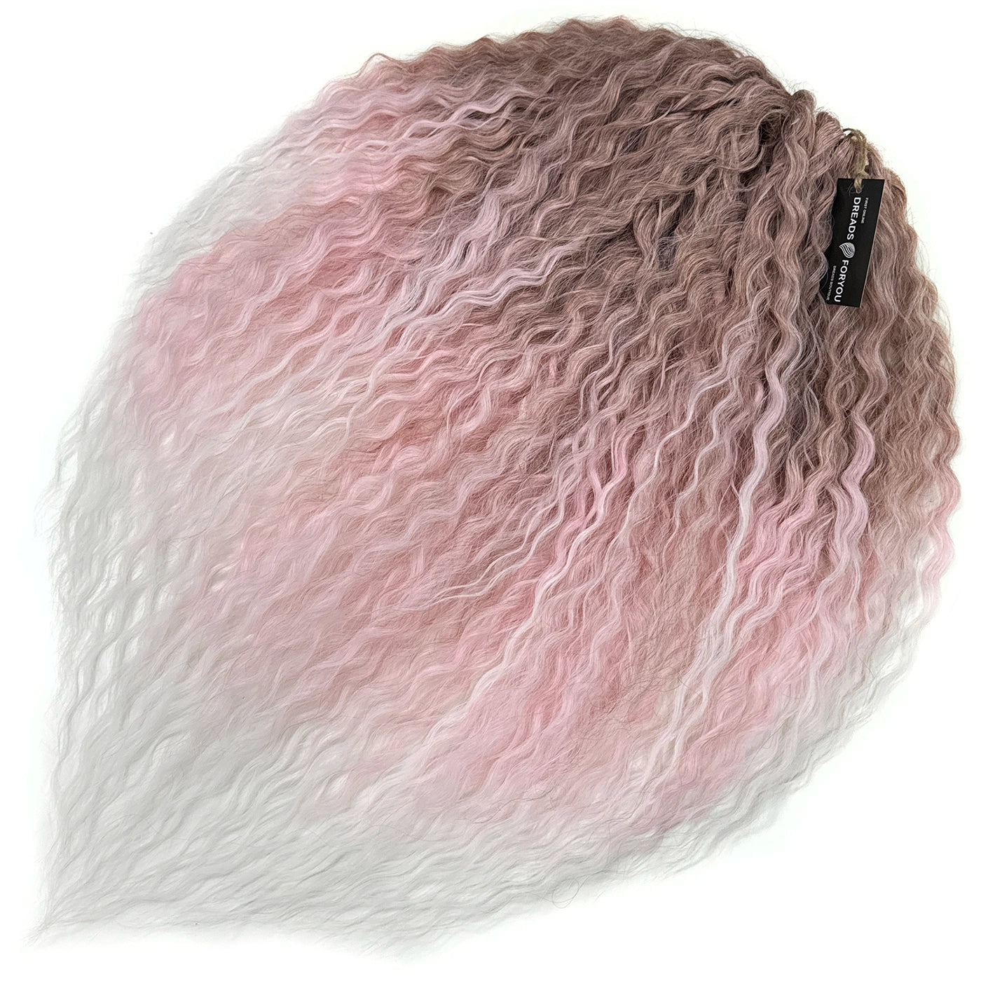 DE Curl dreads BRUSH ROSE STOCK