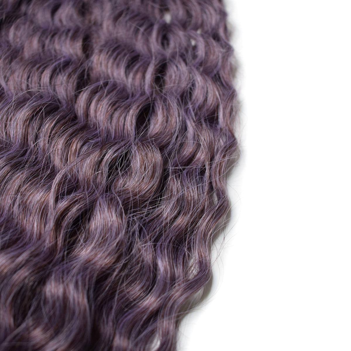 Сurl dreads Purple grey