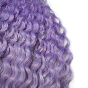 Сurl dreads Purple light