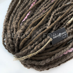 Crochet + Textured Dreads 18S+25, 18S+24T, 18S+303, 10, F1/301