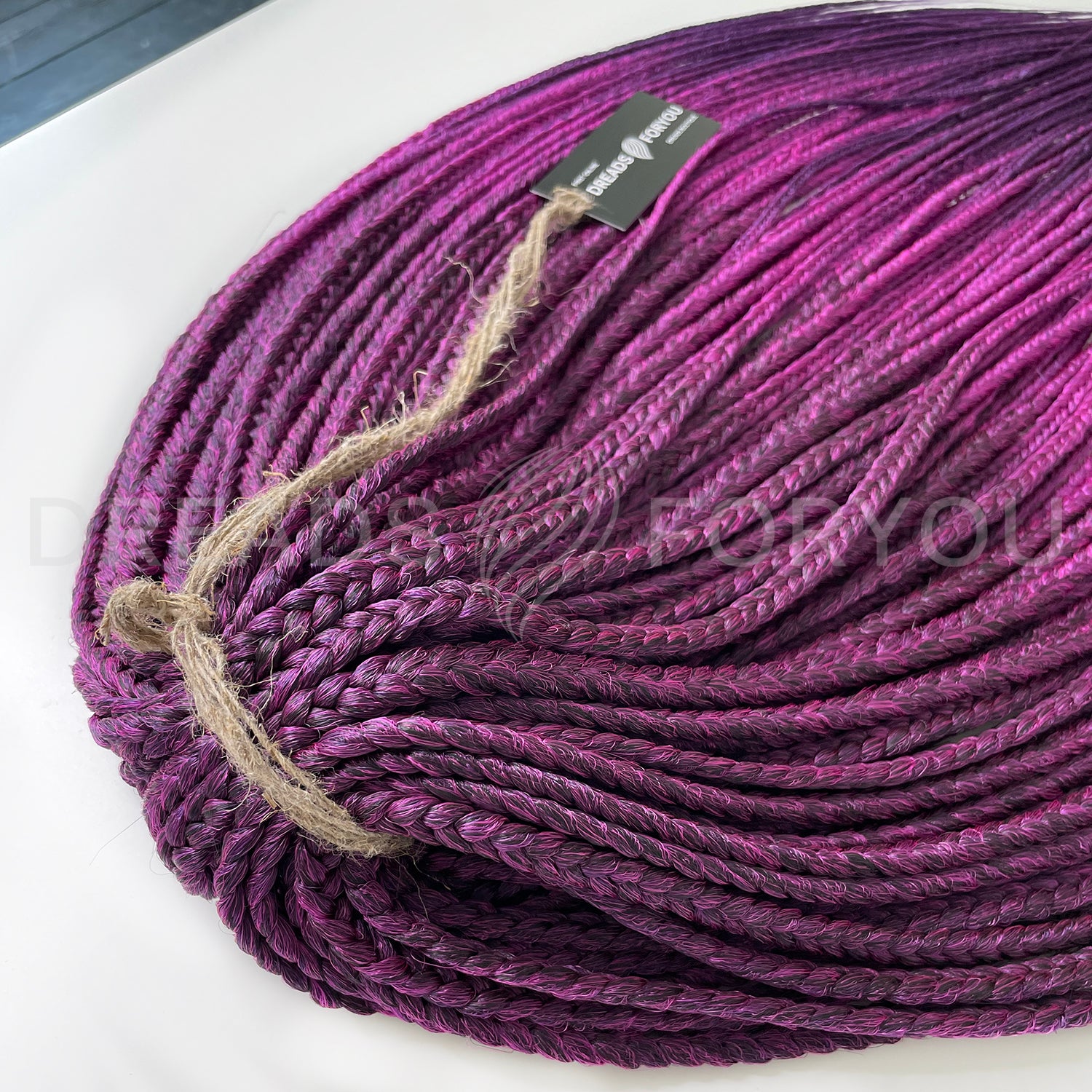 DE Braids 1B/HOT PLUM/PURPLE