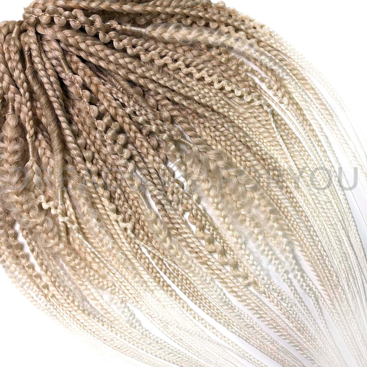 Set DE Textured Braids Shampagne