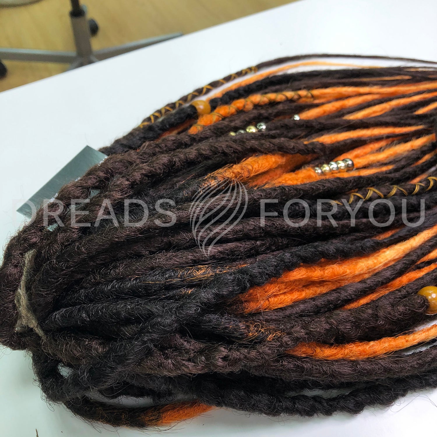 Textured Dreads Brown/Red/LRed