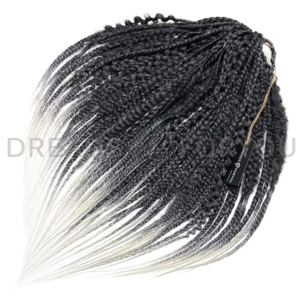 Set DE Textured braids OMB WHITE