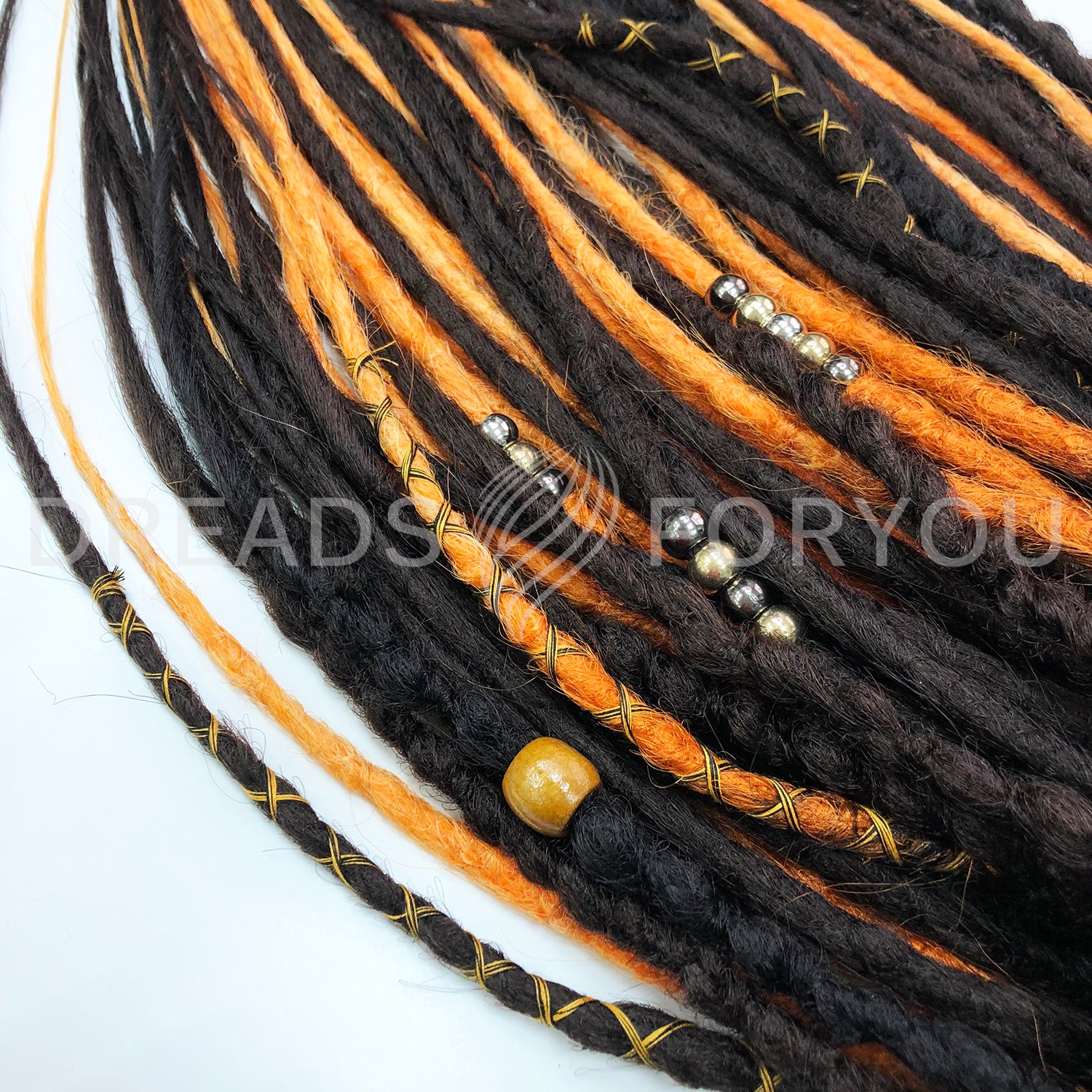 Textured Dreads Brown/Red/LRed