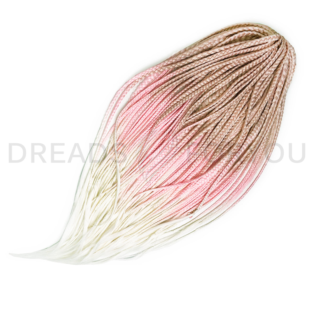 DE Braids 613/LPINK/WHITE