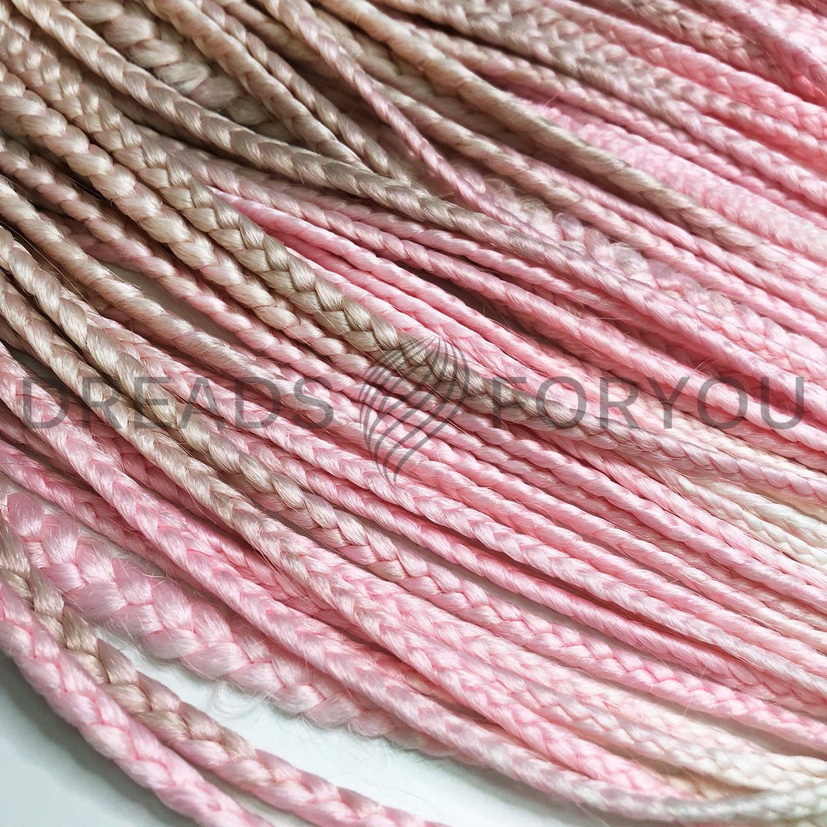 DE Braids 613/LPINK/WHITE