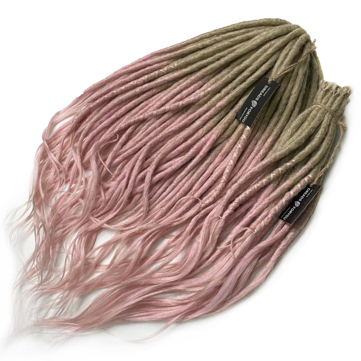 Crochet Dreads Pink Ends