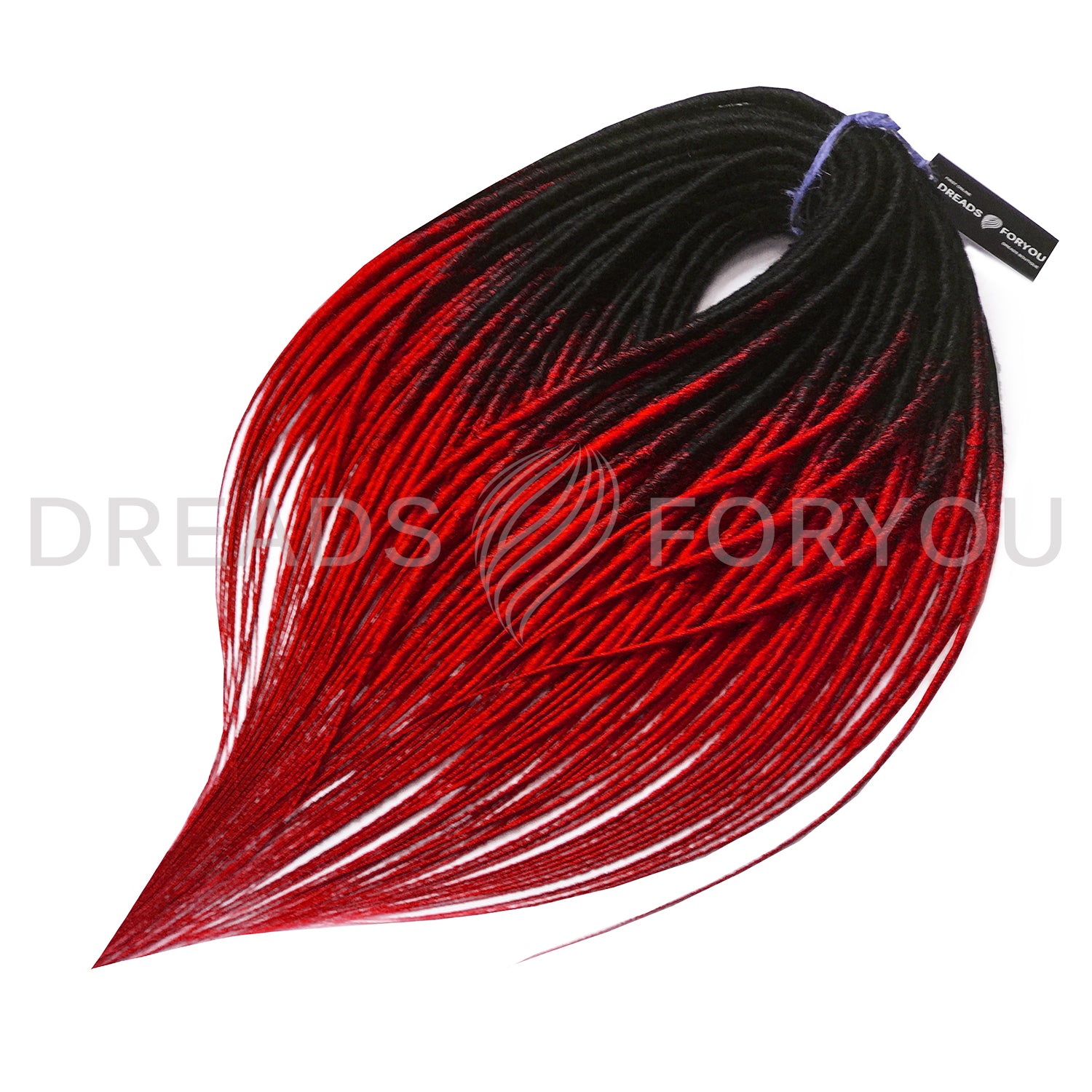 DE Smooth Classic Dreads Black/Red
