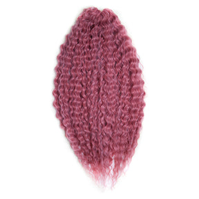 Сurl dreads Cassis pink