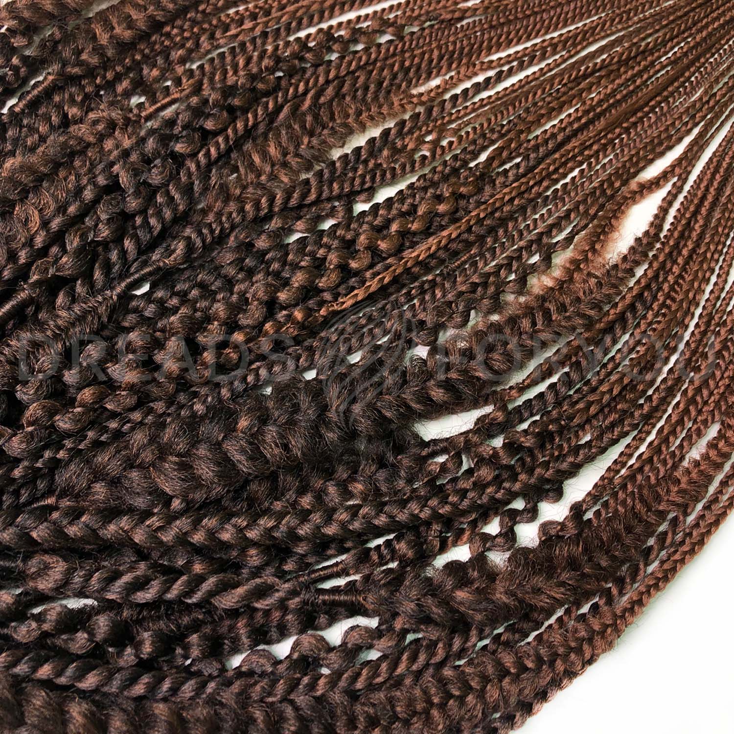 Set DE Textured Braids Chocolate