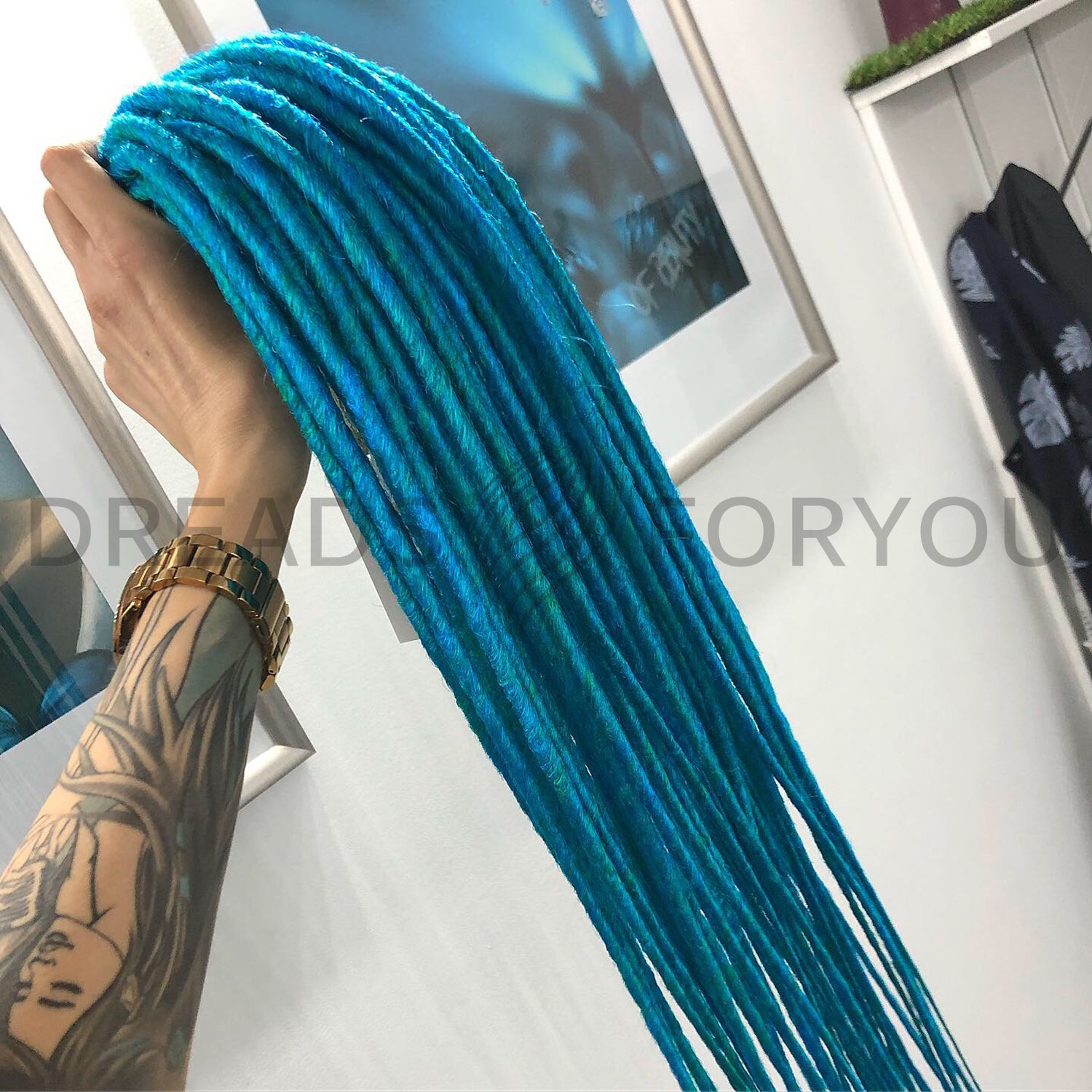 50 Smooth Classic Dreads Sapphire 205