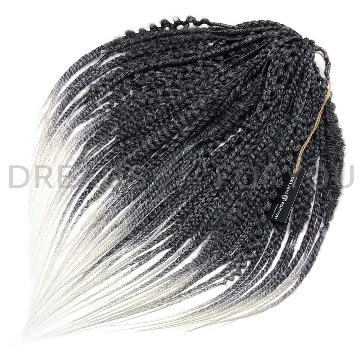 DE Textured braids OMB WHITE STOCK