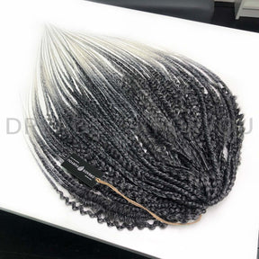 DE Textured braids OMB WHITE STOCK