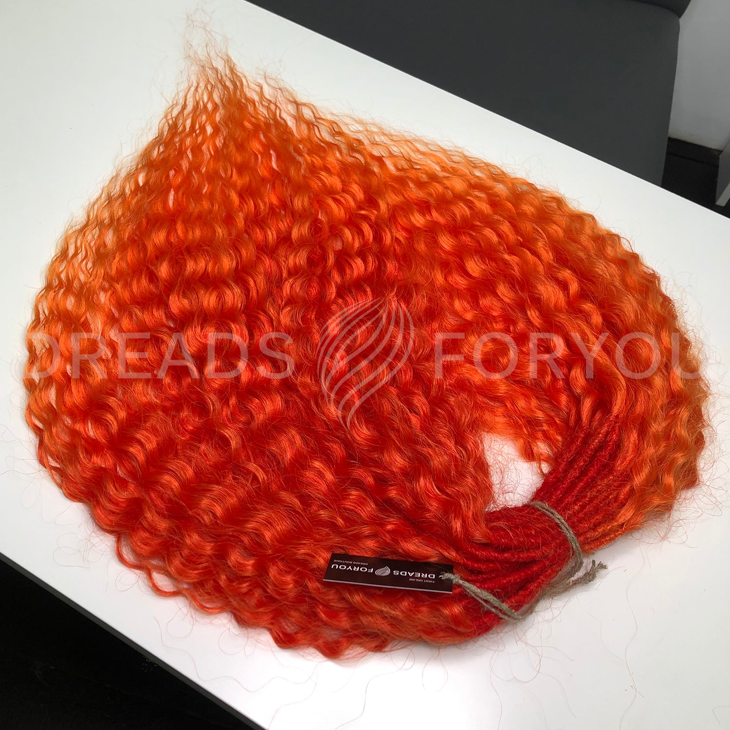 Сurl dreads Orange